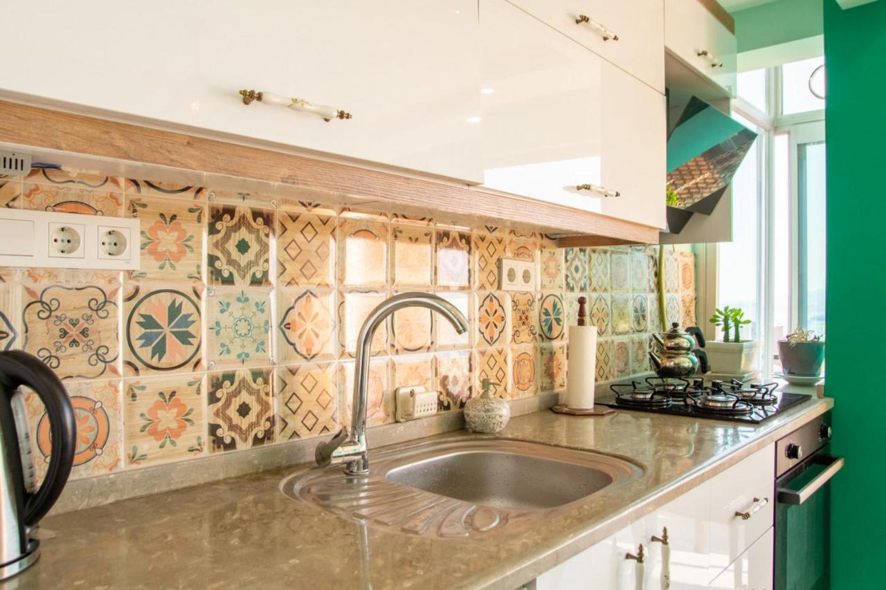 Flat With Great View And Central Location In Konak İzmir Ngoại thất bức ảnh